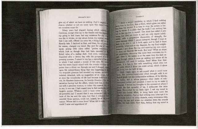 graphite drawing book photocopy by Molly Springfield