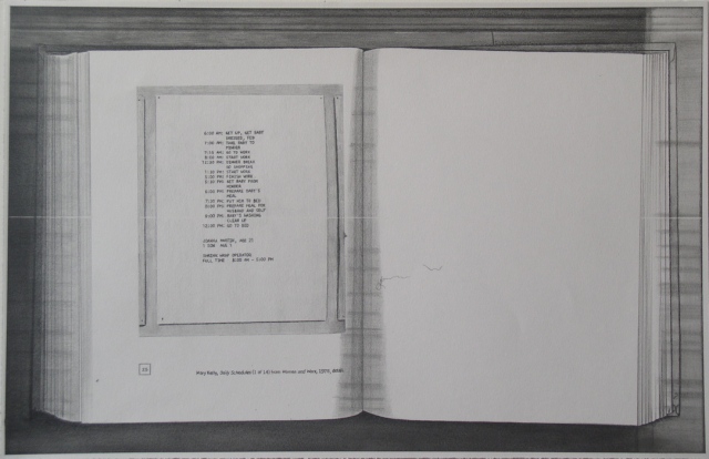 graphite drawing book photocopy by Molly Springfield
