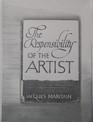 graphite drawing book photocopy by Molly Springfield