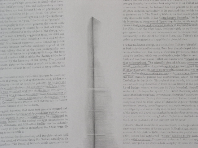graphite drawing book photocopy by Molly Springfield