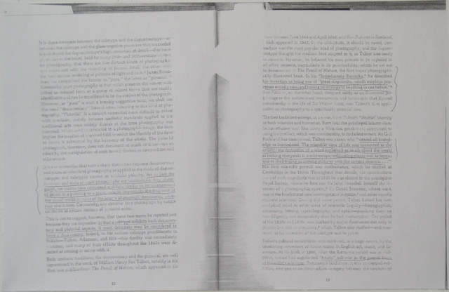 graphite drawing book photocopy by Molly Springfield