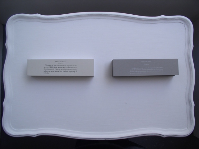 letterpress bookmark by Molly Springfield