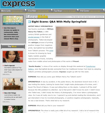 WASHINGTON POST EXPRESS