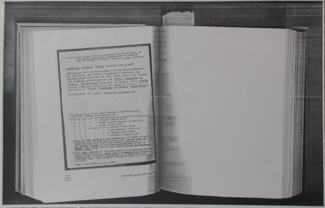 graphite drawing book photocopy by Molly Springfield