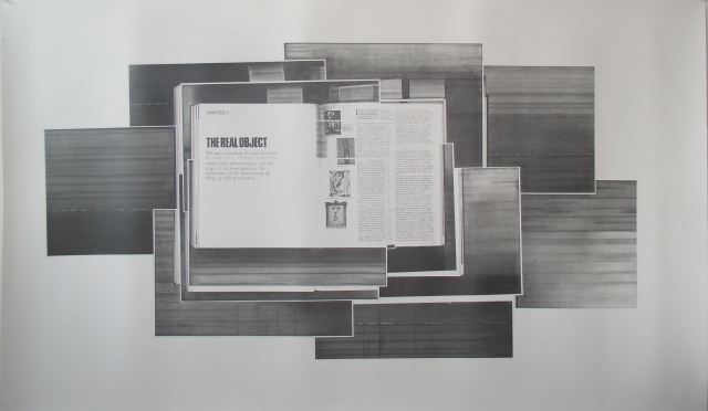 graphite drawing book photocopy by Molly Springfield