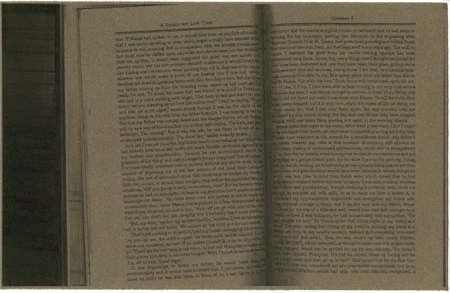 graphite drawing book photocopy by Molly Springfield