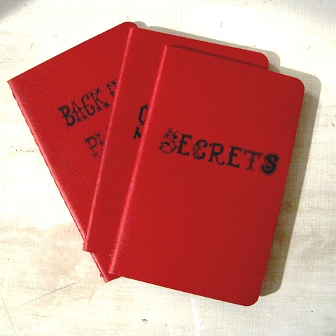 Personalised notebook for Christmas from Brighton artist Linda Boucher. Add a name to this notebook or order on with text of your choice.