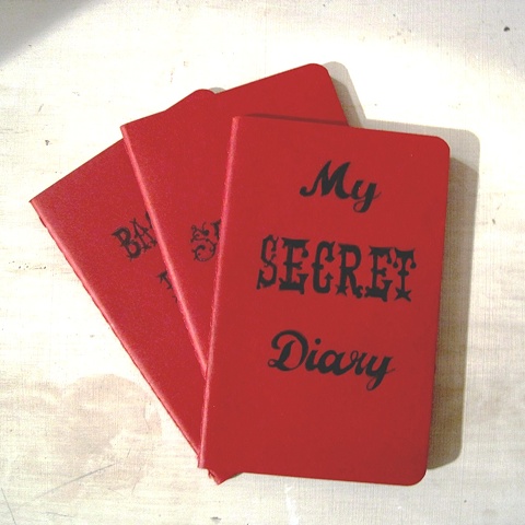 Order a personalised notebook this Christmas from Brighton artist Linda Boucher. A perfect secret santa gift for a work colleague or a stocking stuffer gift.
