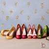 Party Shoes
Original Oil Painting
by Linda Boucher