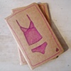 Pink Camisole Moleskine Notebook by Linda Boucher