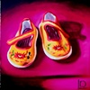 Yellow Chinese Slippers
by Linda Boucher