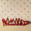 Little Red Shoes
Original Oil Painting
By Linda Boucher