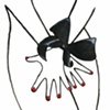 Her Hands are Tied Original Illustration by Linda Boucher