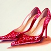Red Twinkle Toes 
by Linda Boucher