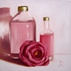 Perfume and Roses
Original Oil Painting
by Linda Boucher