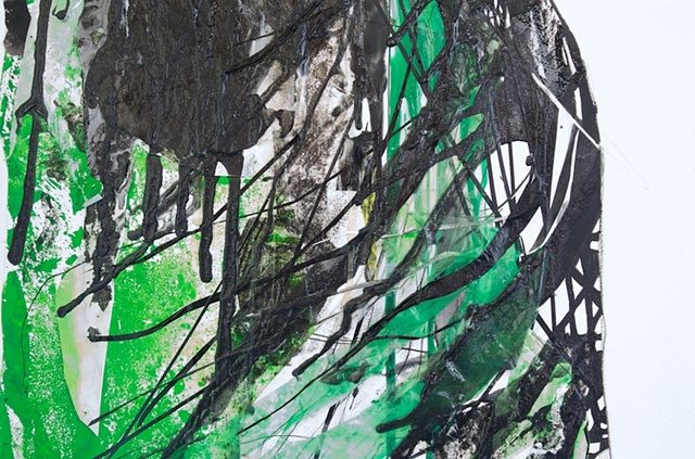 detail, deterioration of: (arch)