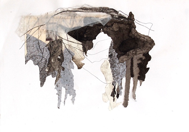 Residue Drawing, (weather strata #1)