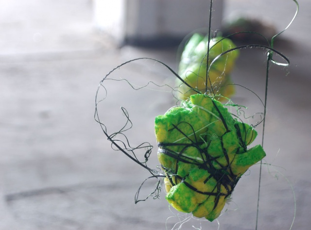Mara Baker Installation Sponges Detroit Industrial Projects
