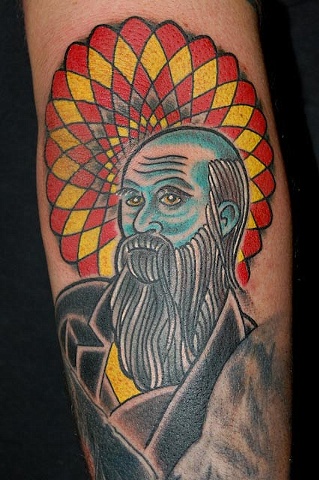Ben's St Darwin. Patron Saint of Atheists