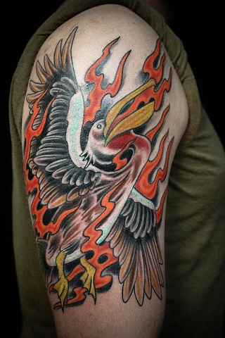 The Legendary Fire Pelican