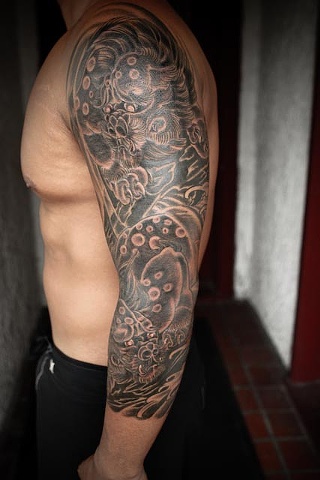 Melvin's Foo Dog sleeve