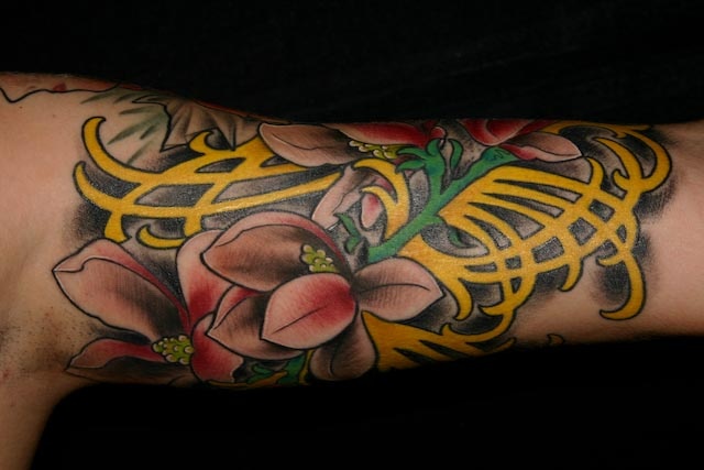 Alexa's Art Nouveau Half Sleeve