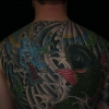 Koi and Dragon Backpiece