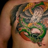 Justin's Snake and Eagle