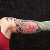 Shannon's Foo Dog Sleeve 3