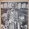 Boston Garden collage - Pen and Ink - '96        
