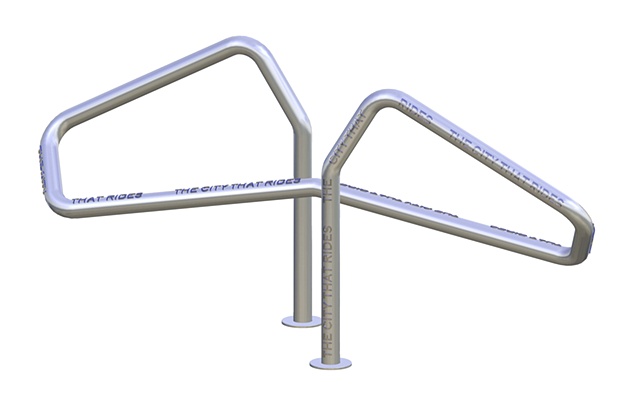 The City That Rides Bike Rack