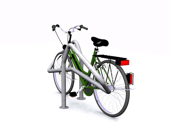 The City That Rides Bike Rack