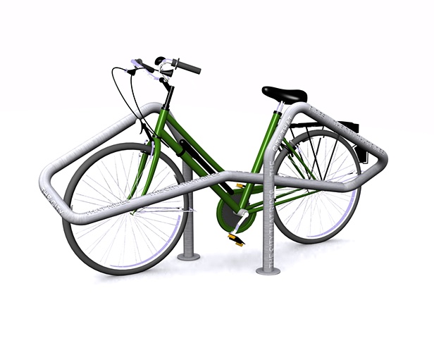 The City That Rides Bike Rack
