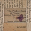 Pocket Book of Verse
Detail: Title Page