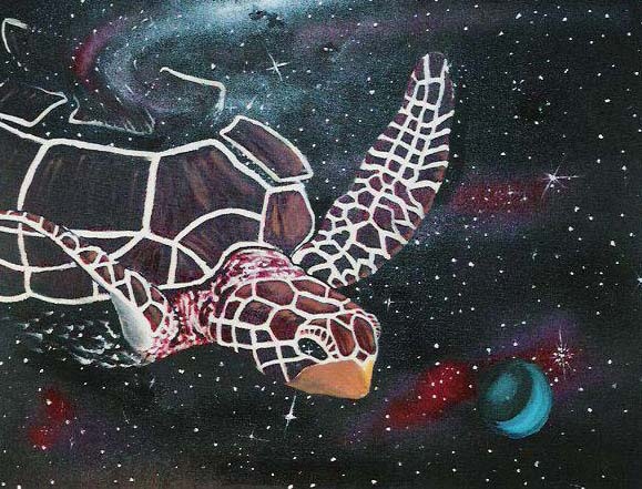 Space turtle