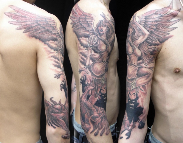 Mark half sleeve