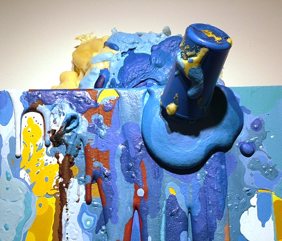 Trash Series-Pouring (detail) 
New York City

