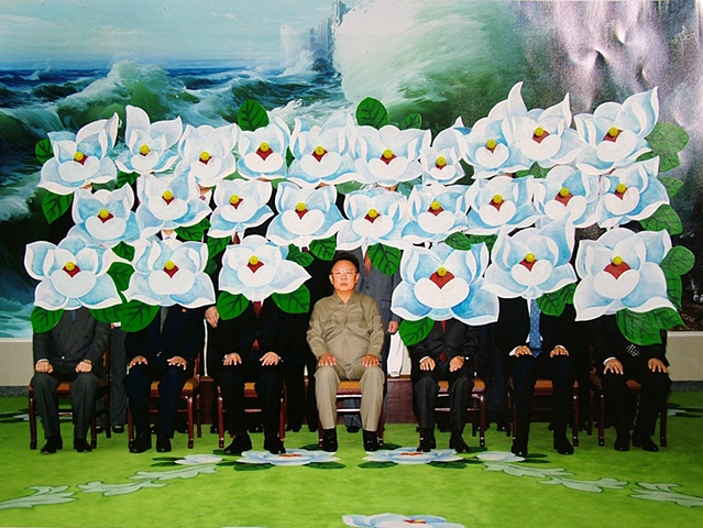 Hero Series
Kim Jong Il and his flowers