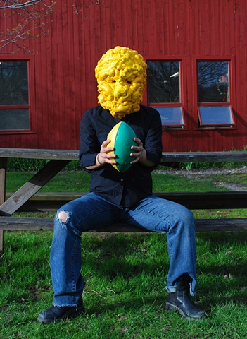 Yellow Mask: Self-Portrait


