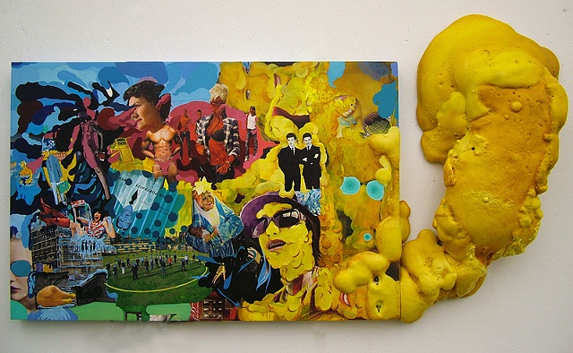 Collage Series 4 : Chicken Butt


