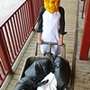 Yellow Mask: Free Service
Dumping kitchen trash

