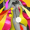 The Big Breast Series-Colorful Girl