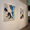 Installation view of a group show at Flux Factory, NY, 2011.