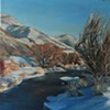 River in Snow