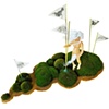 'Solastalgia  (Pregnant Woman with Bow-legs & Pubic Mane)'