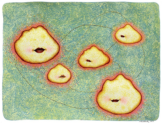 Baby-Mouthed Potato Buns in Orbit
