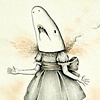 Shark Girl with Cloud Collar