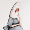 Shark Girl With Child