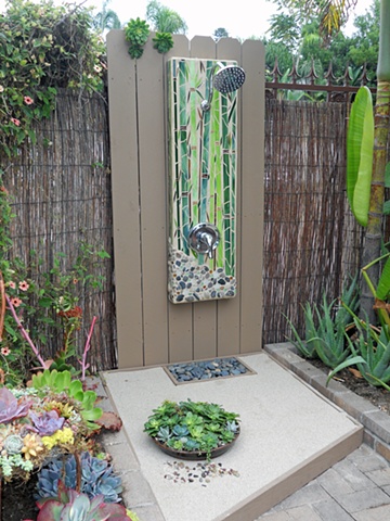 Wall Shower
"Bamboo Reflections"
Available at "Chicweed"
240 S Cedros Ave
Solana Beach, CA 92075
858.205.8083