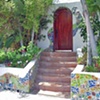 Custom mosaic installation, private residence, Solana Beach, CA